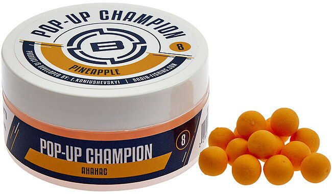Бойлы Brain Champion Pop-Up Pineapple 10 мм - фото 1