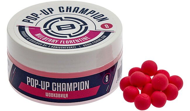 Бойли Brain Champion Pop-Up Mulberry Florentine (шовковиця) 8mm 34g - фото 1