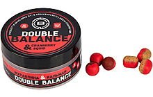 Бойлы Brain Double Balance Cranberry & Squid 10+8х12 мм - фото 1
