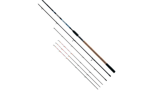 Вудилище фідерне Brain Scout 3.90m max 90g Black EVA - фото 1