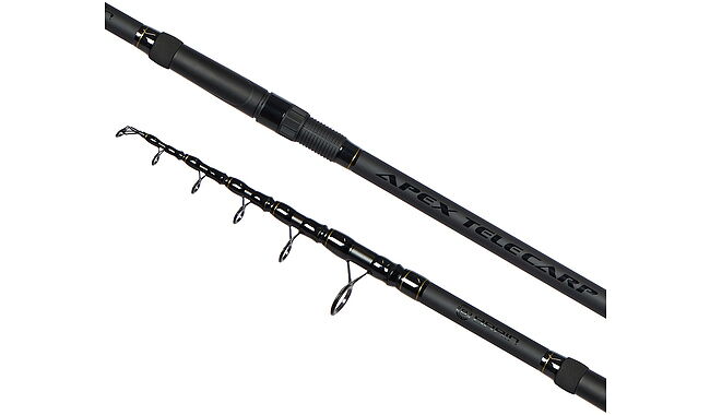 Карповое удилище Brain Apex Tele Carp Black 3,90 м 3,5lb - дополнительное фото 1