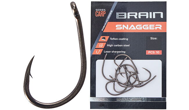 Крючок Brain Snagger #2 10 шт - фото 1