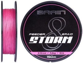 Шнур Brain Storm 8X 150 м 0,06 мм 3,8 кг