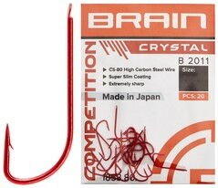 Крючок Brain Crystal B2011 #12 20 шт