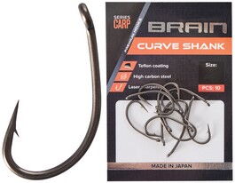 Крючок Brain Curve Shank #4 10 шт