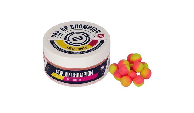 Бойлы Brain Champion Pop-Up Tutti- Frutti 6 мм - фото 1