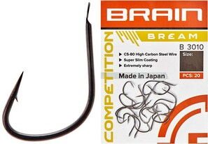 Крючок Brain Bream B3010 #6 20 шт
