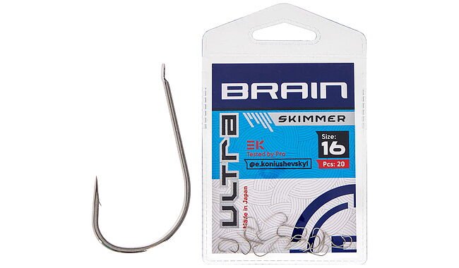 Крючок Brain Ultra Skimmer #16 20 шт - фото 1