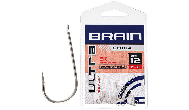 Крючок Brain Ultra Chika #12 20 шт - фото 1