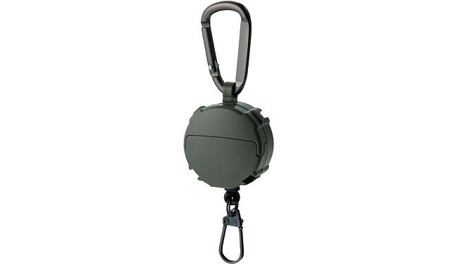 Ретрівер DaiichiSeiko Clip On Reel + Micro Case к:dark earth - фото 2