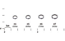 Кольцо заводное Decoy Split Ring Medium #7 15 шт - дополнительное фото 1