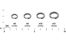 Кольцо заводное Decoy Split Ring Heavy #11 8 шт - дополнительное фото 1