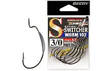 Крючок Decoy Worm102 S-Switcher 4/0 4 шт - фото 1