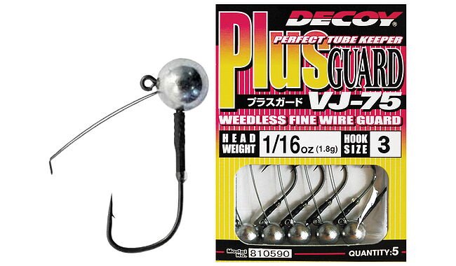 Джиг-голівка Decoy Plus Guard VJ-75 #3 0.9 g (5 шт/уп) - фото 1
