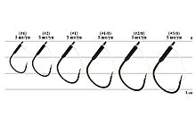 Крючок Decoy Worm105 Cover Finesse 1 5 шт - дополнительное фото 1