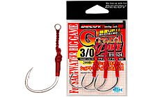 Крючок Decoy DJ-100 Grand Pike 1/0 3 шт - фото 1