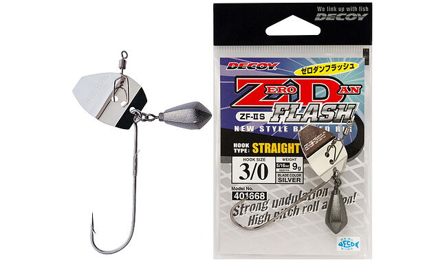 Монтаж Decoy ZF-2S Zero-Dan Flash Straight #1/0-7g (1 шт/уп) - фото 1