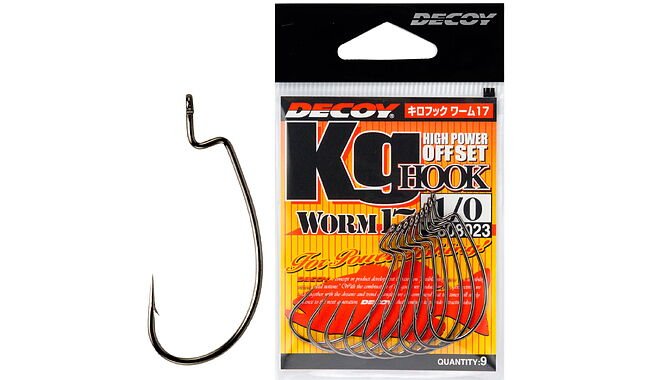 Крючок Decoy Worm17 Kg Hook 4 9 шт - фото 1