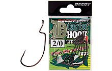 Крючок Decoy Worm21 Digging Hook 1/0 7 шт - фото 1