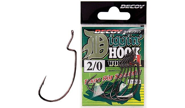 Гачок Decoy Worm21 Digging Hook #4/0 (5 шт/уп) - фото 1