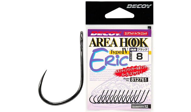Гачок Decoy Area Hook IV Eric 10, 12 шт/уп - фото 1