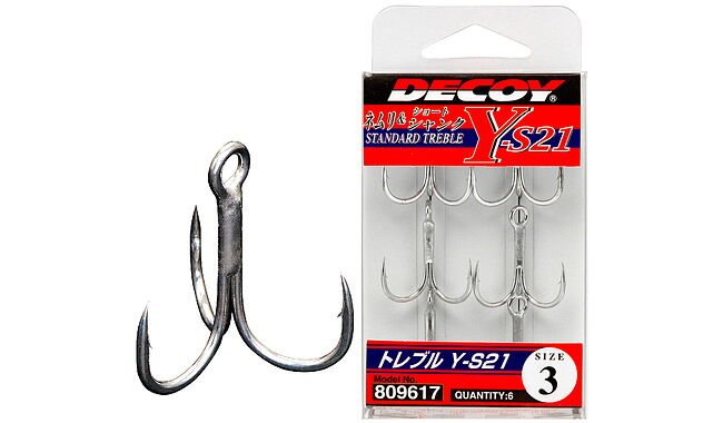 Крючок Decoy Y-S21P Propack #8 40 шт - фото 1