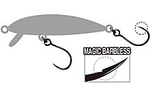 Гачок Decoy AH-3 Area Hook III #8 (10 шт/уп) - дополнительное фото 2