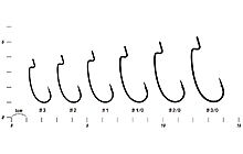 Крючок Decoy Worm37 Kg Hook Narrow #2 9 шт - дополнительное фото 1