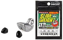 Утяжелитель Decoy DS-12 Slide Weight для силикона 5 г 3 шт - фото 1
