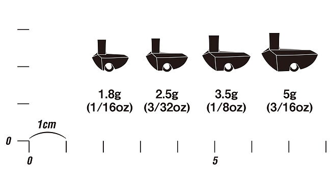 Утяжелитель Decoy DS-12 Slide Weight для силикона 5 г 3 шт - дополнительное фото 1