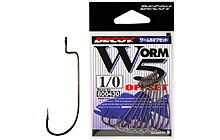 Гачок Decoy Worm5 Offset #6 (9 шт/уп) - фото 1