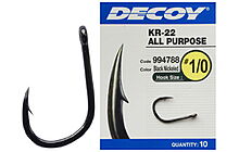 Крючок Decoy KR-22 6 12 шт - фото 1