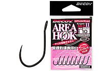Гачок Decoy Area Hook II Mat Black 06, black, 8шт/уп - фото 1