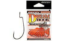 Крючок Decoy Worm15 Dream Hook 4 9 шт - фото 1