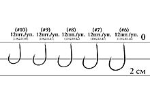 Крючок Decoy K-105 Live bait light 8 12 шт - дополнительное фото 1
