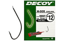 Крючок Decoy M-005 Zero-Pro 12 18 шт - фото 1