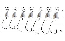 Джиг-голівка Decoy Violence Jighead SV-38 #6 1.8 g (5 шт/уп) - дополнительное фото 1