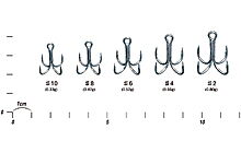 Трійник Decoy X-S51 #10 (6 шт/уп) - дополнительное фото 1