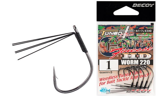 Крючок Decoy Worm220 Cover Finesse HD 4 5 шт - фото 1