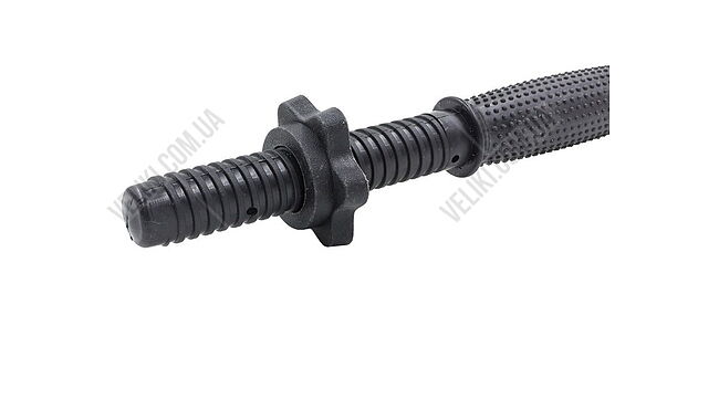 Гантельний гриф RN-Sport Shuang Cai Sports 42 см (25мм) - дополнительное фото 1