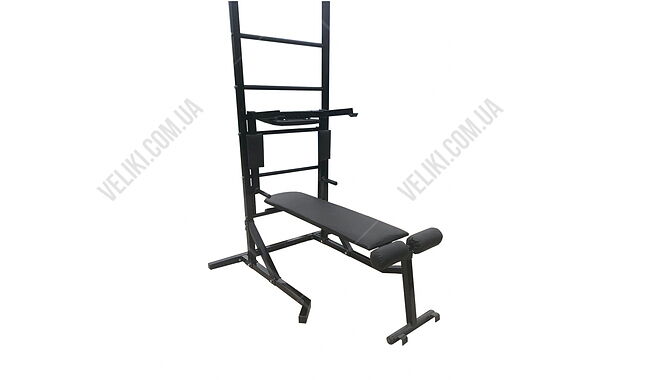 Шведская стенка RN-Sport 50x50 со скамьей - дополнительное фото 1