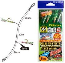 Оснастка морская Decoy OS-61 Sabiki Leader Cast SS 2 шт