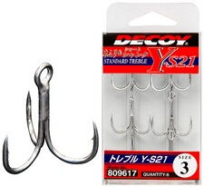 Трійник Decoy Y-S21 #1/0 (6 шт/уп)