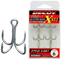 Трійник Decoy X-S51 #10 (6 шт/уп)