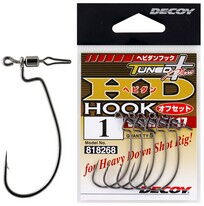 Крючок Decoy Worm117 HD Hook Offset 4 5 шт