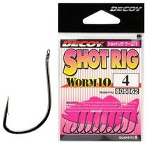 Гачок Decoy Worm10 Shot Rig #6 (9 шт/уп)