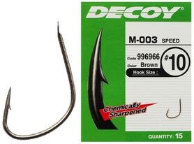 Гачок Decoy M-003 Speed #16 (15 шт/уп)
