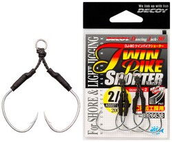 Гачок Decoy DJ-80 Twin Pike Shorter #2/0 (2 шт/уп)