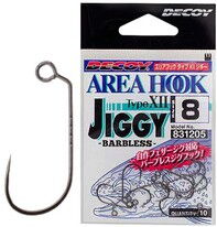 Гачок Decoy AH-12 Area Hook Jiggy #8 (10 шт/уп)