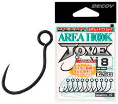 Гачок Decoy AH-10 Area Hook Type X Jove 06, 10 шт/уп
